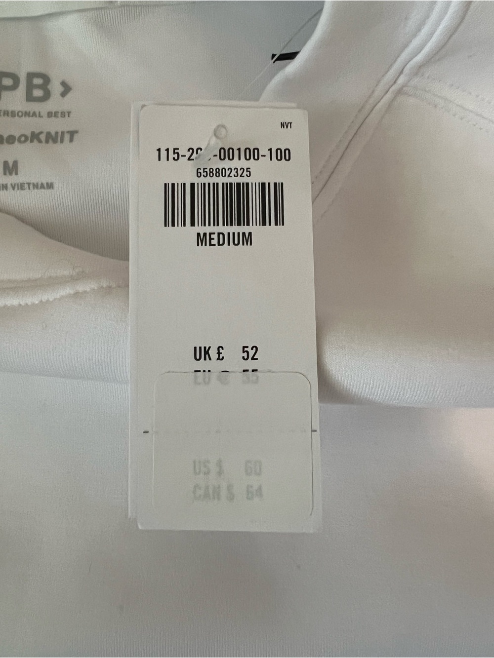 YPB neoKnit White Crewneck Sweatshirt - Picture 3 of 5